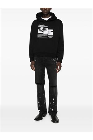 Jeans in denim di cotone nero PURPLE BRAND | P011BRKS526BLACK